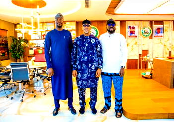 President Tinubu’s aide pays courtesy visit to Governor Abiodun