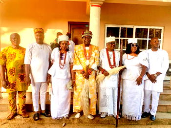 Osowe Owelle Àhaba renews allegiance to Asagba of Asaba, HRM Prof Epiphany Azinge