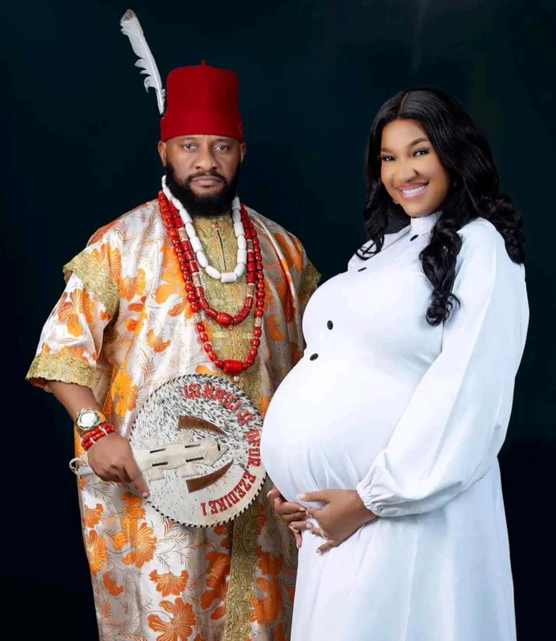 Actor Yul Edochie, wife Judy Austin welcome baby girl