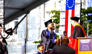 Photos: Banky W bags master’s degree from US university