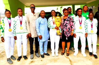 Bayelsa welcomes victorious athletes to African Senior Wrestling Championship in Morocco