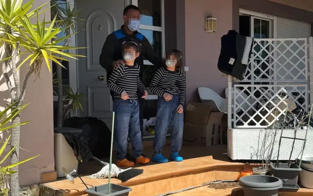 After four years locked indoors, rescued children see sunlight for first time