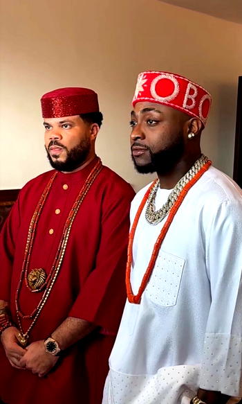 I’ll protect what you two have built – Davido tells manager Asa Asika, wife