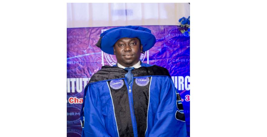 Samuel Chukwuemerie Jonah conferred Doctoral Fellow by the Chartered Institute of Human Resources Management