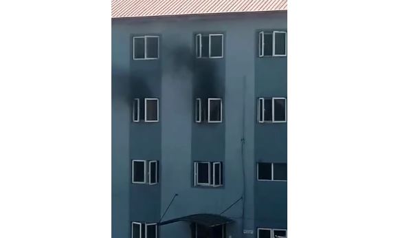 Fire guts Ifako-Ijaiye General Hospital in Lagos