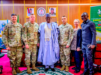 Matawalle receives U.S AFRICOM to boost fight against insecurity