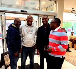 2027: Labour Party Chieftain, Morris Monye in US, meets Obidients in diaspora