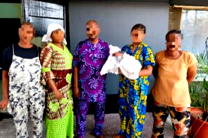 5 in police net for allegedly stealing, selling 2-week-old baby
