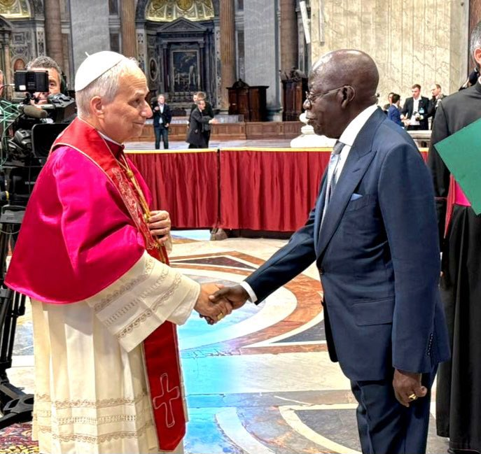 Pope and Tinubu