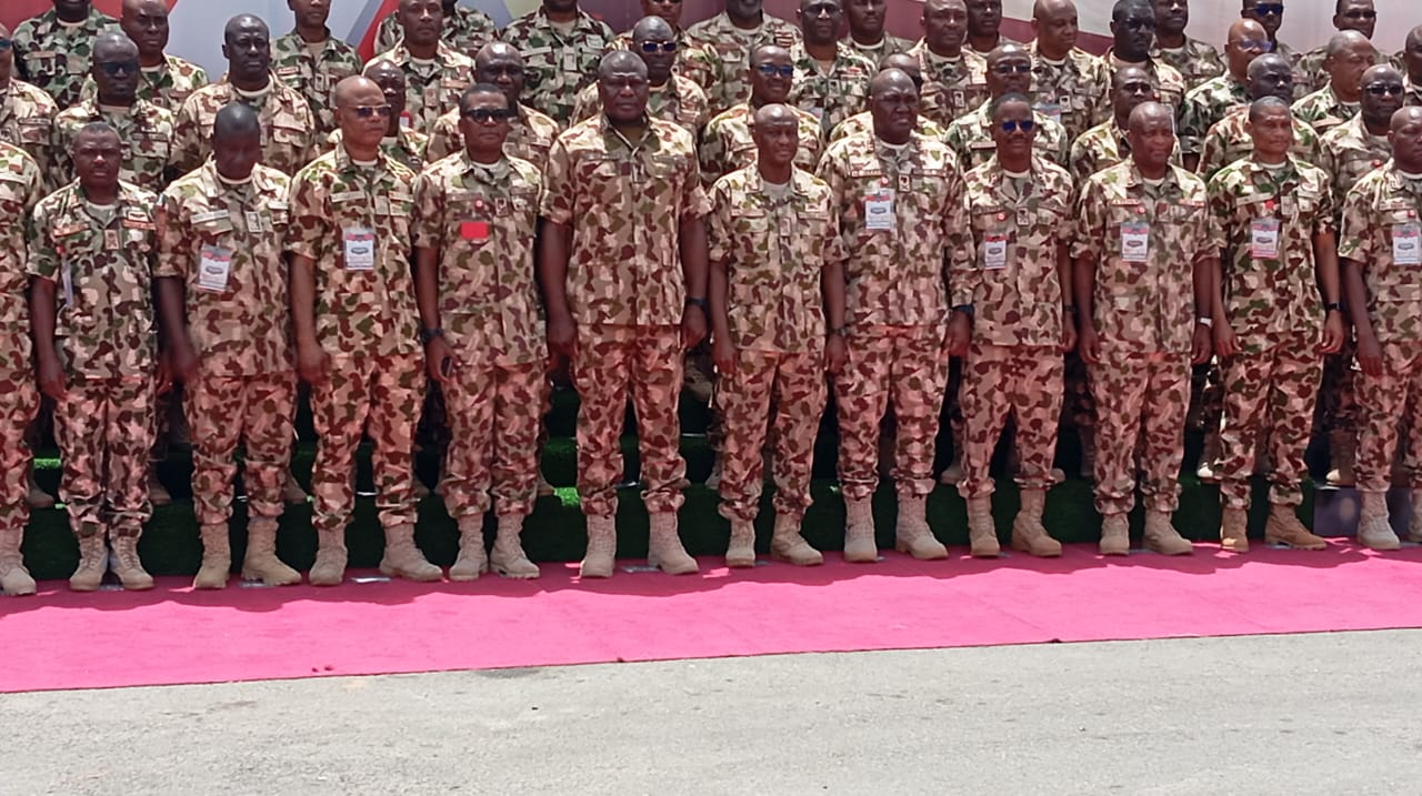 Insecurity: Army Generals, Officers storms Maiduguri for COAS first 2025 Bi-Annual Conference