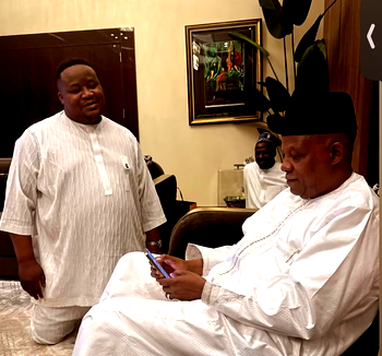 Cubana Chief Priest kneels before VP Shettima, stirs online backlash