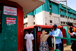 Video/ Photos: FCTA seals PDP National Secretariat