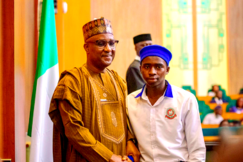 Children’s Day: Again, Speaker Abbas vacates seat for secondary school pupil