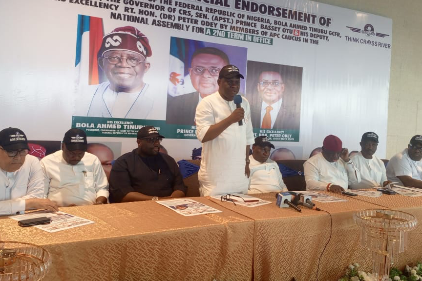 C’River APC NASS caucus backs Tinubu, Otu for second term