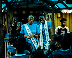Mister Global Nigeria renovates Makoko Floating School