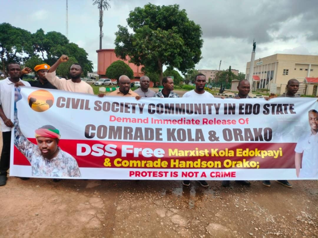 Coalition of Civil Society groups in Edo protest arrest, detention of activists