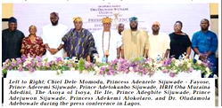 Family, others roll out drums to celebrate Ooni Okunade Sijuade 10 years after