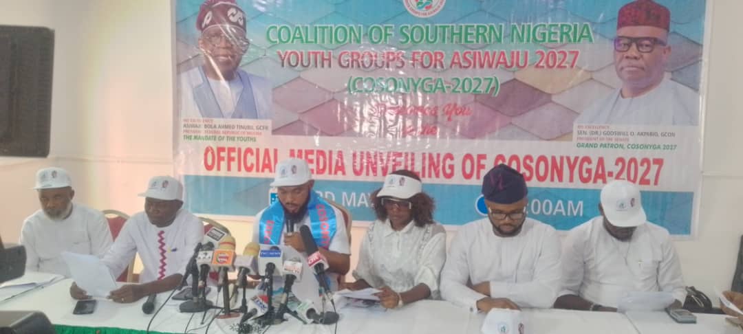 2027: Southern Nigeria youths back Tinubu for 2nd term