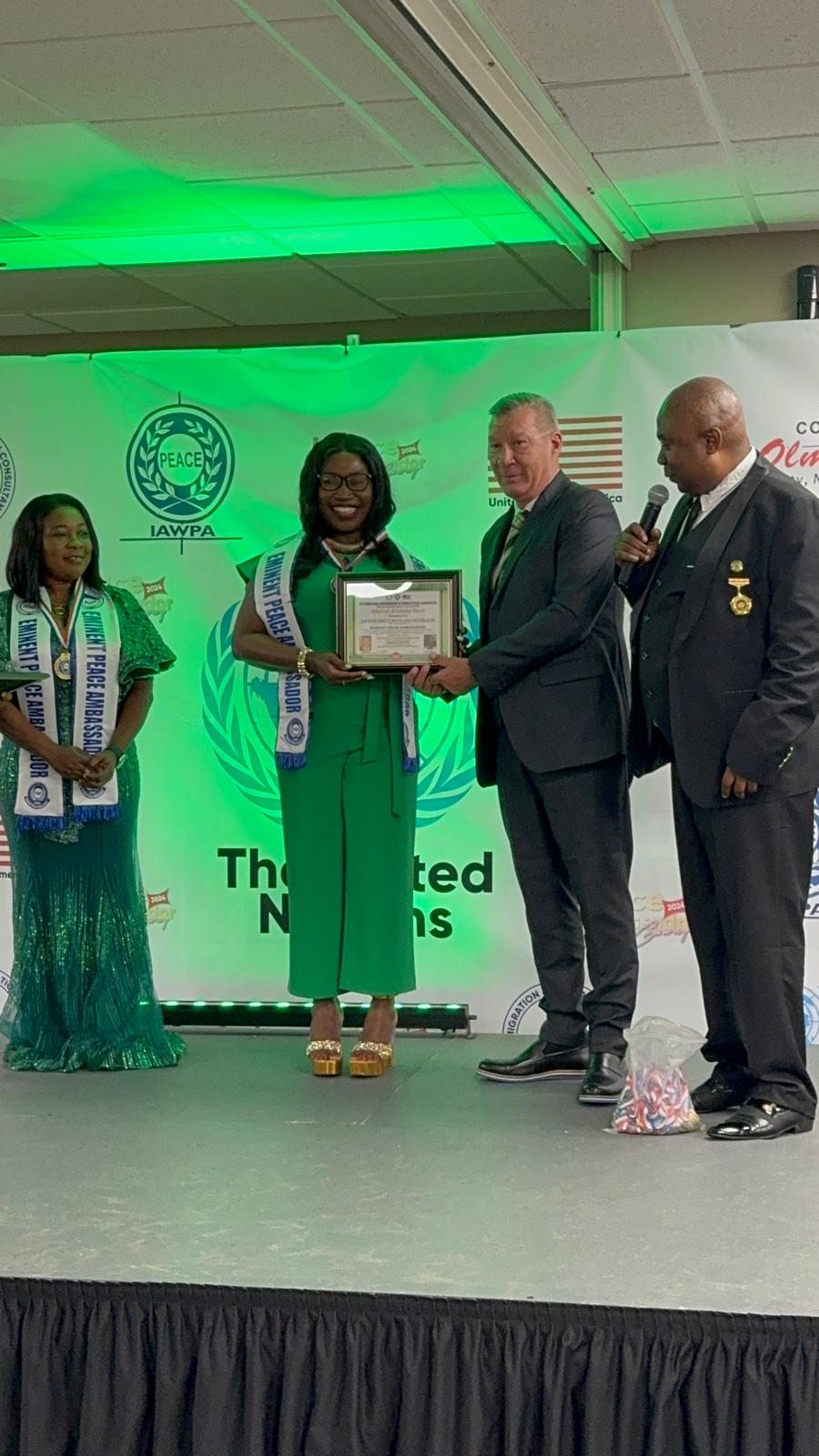 Girl-child education advocate bags UN Eminent Peace Ambassadorial Award