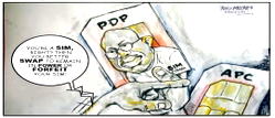 Cartoon: SIM swap or keep facing WIKEDness