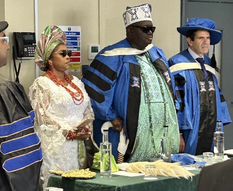 Oba Elerinmo bags Institute of Information Management Honorary Fellow