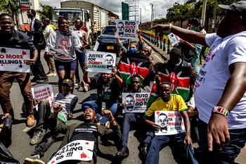 Kenya president says death in police custody ‘unacceptable’
