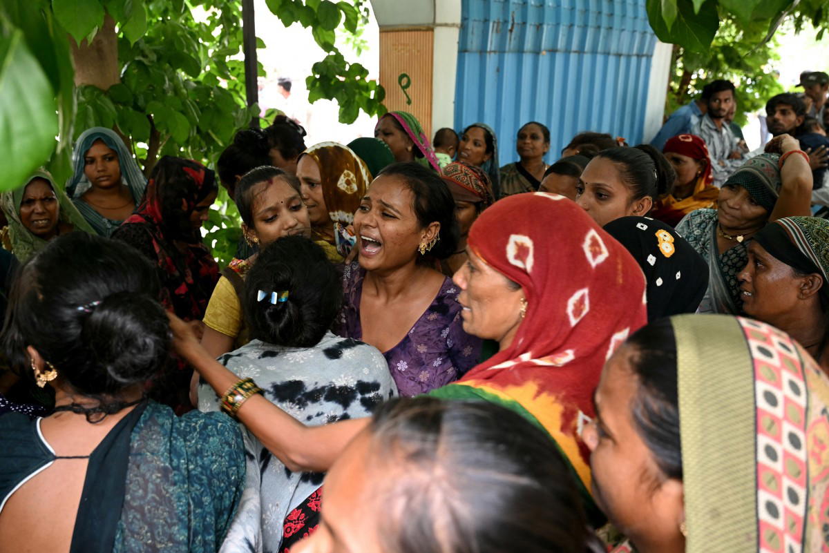 Families hold funerals for victims of Air India crash