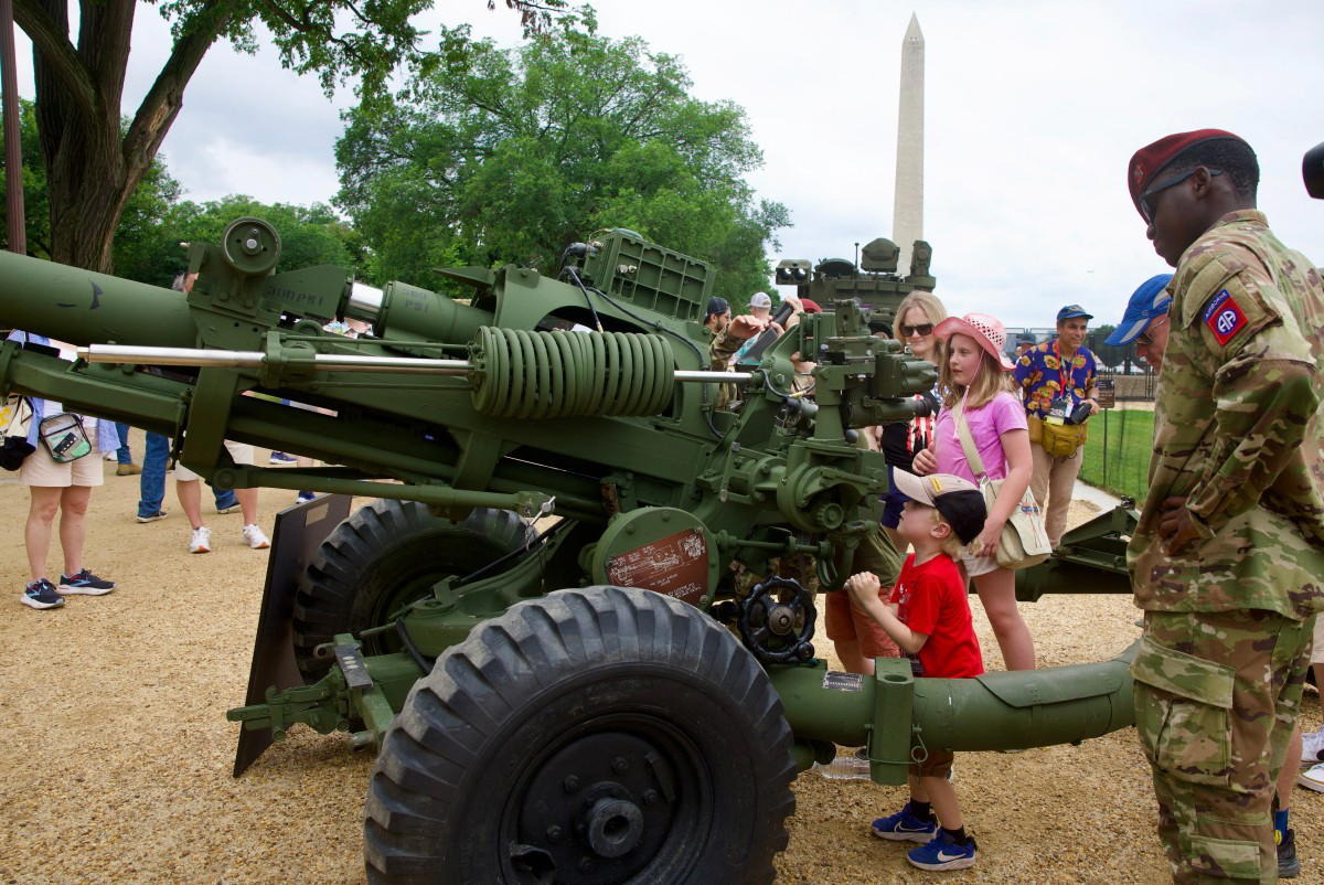 Anti-Trump protesters rally across US ahead of military parade