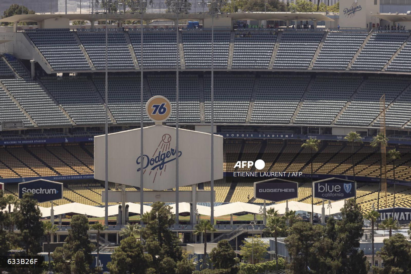 US immigration agents barred from LA Dodgers’ stadium