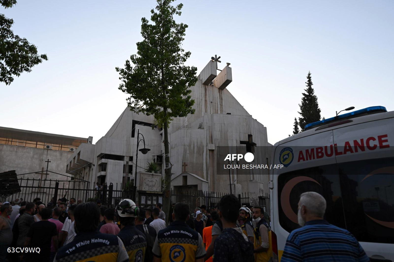 Suicide bomber attack church in Syria, kills at least 20 people