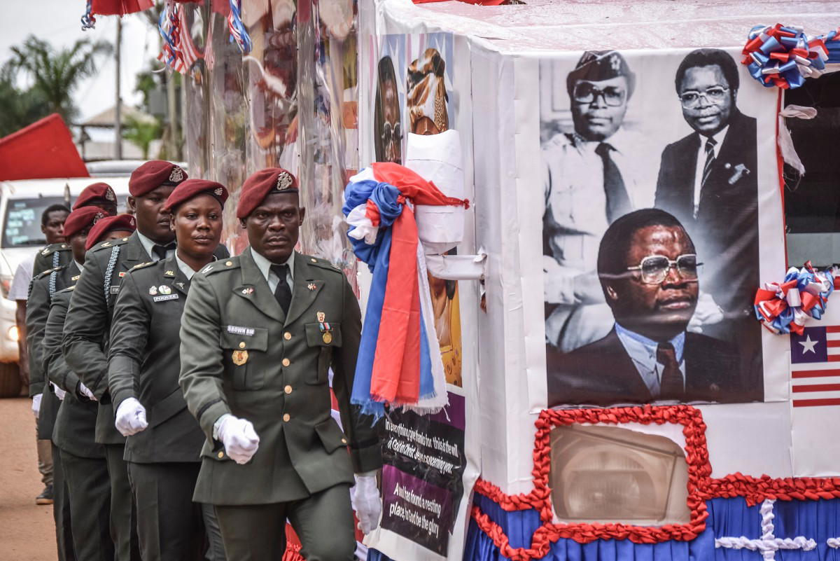 Liberia holds funeral for ex-leader Samuel Doe decades after assassination