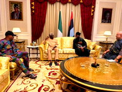 Tinubu hosts Gov Adeleke, Deji Adeleke, Davido in Lagos
