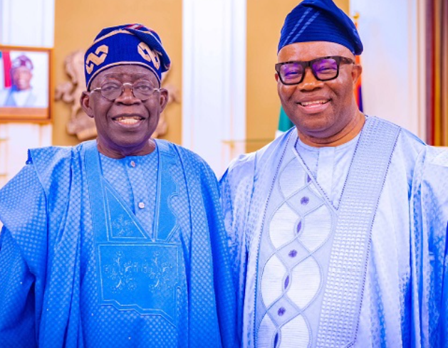 Bola Tinubu and Godswill Akpabio