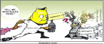 Cartoon: ‘Renewed killings, sorry, Renewed Hope is in charge’