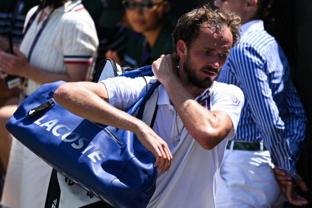 Medvedev suffers shock early Wimbledon exit