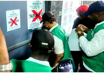 Illegal operations: PCN, FCCPC, seal 67 outlets, TLS Visa Centre