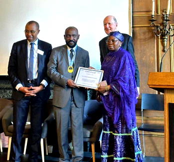 French varsity honours MAAUN founder, Prof. Gwarzo, with award of excellence