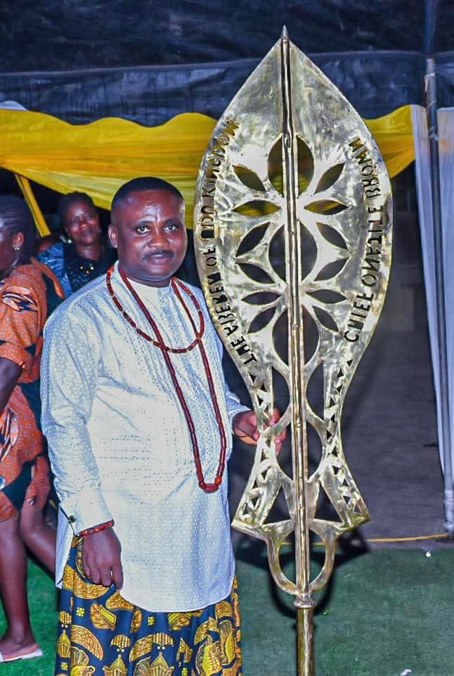 Aberen of Udu Kingdom: Jite Brown celebrates title in style