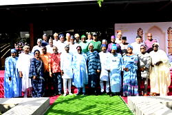 Photos: President Tinubu meets Sanwo-Olu, Obasa, GAC members in Ikoyi