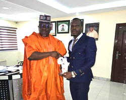 Delta Commissioner Izeze bags Kwame Nkrumah grow Africa prize for excellence award