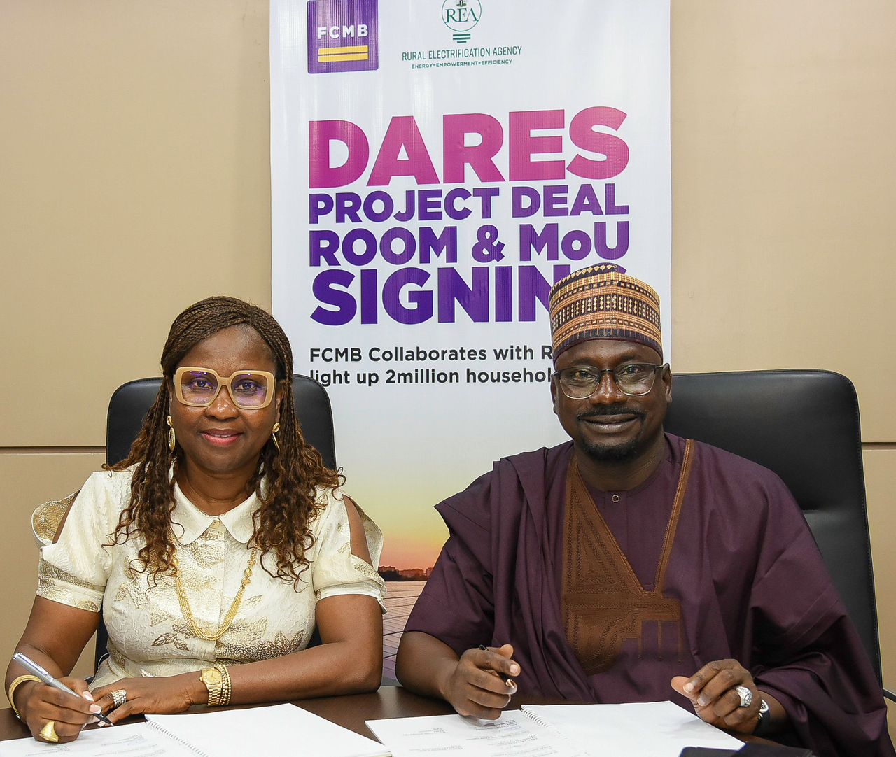 REA partners FCMB to launch N100bn electricity access financing facility for 2m household