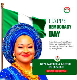 June 12: Protect dignity of every Nigerian, Senator Akpoti-Uduaghan urges leaders