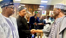 PDP leaders in closed-door meeting with INEC 