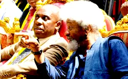Soyinka commends Amaechi for not stepping down for Tinubu in 2027