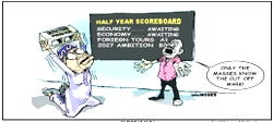 Cartoon: ‘So, teacher, I should repeat class in 2027’