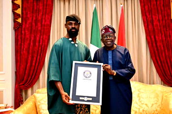 Chess guru Tunde Onakoya meets Tinubu in Lagos