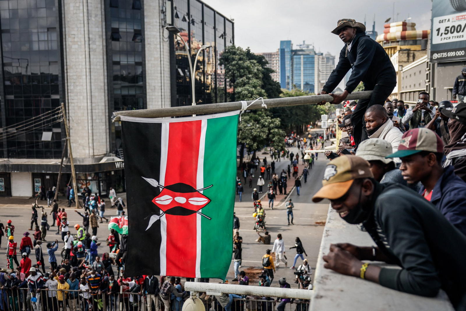 Kenya charges 37 arrested at anti-government protests with terrorism