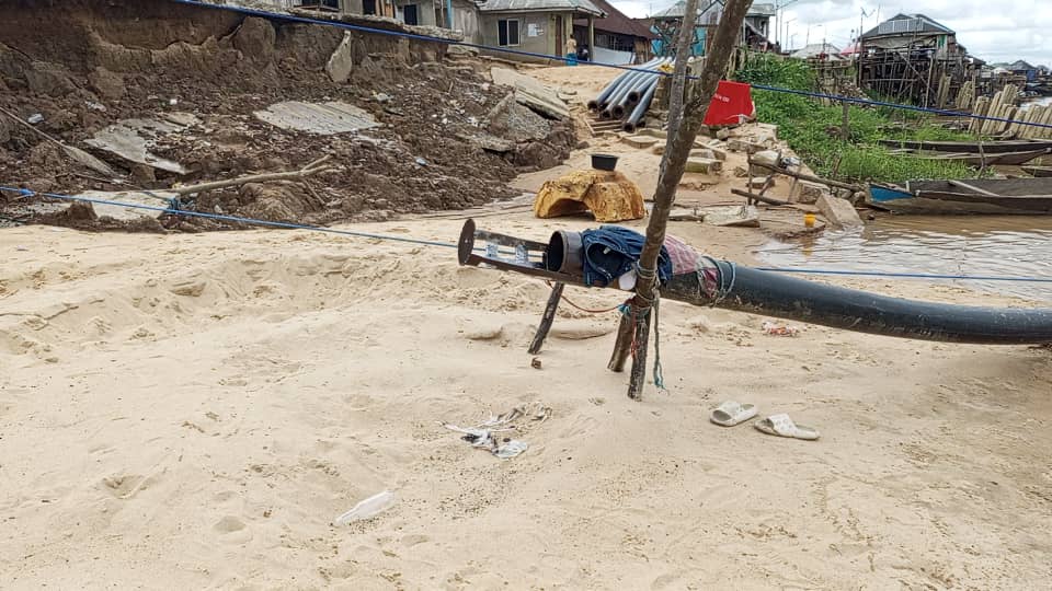 Akugbene Erosion: Palliative measures showing results as community leader commends Hon. Mutu