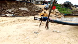 Akugbene Erosion: Palliative measures showing results as community leader commends Hon. Mutu