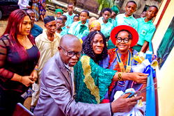 Rotary donates medical items, renovates 28 toilet facilities in schools